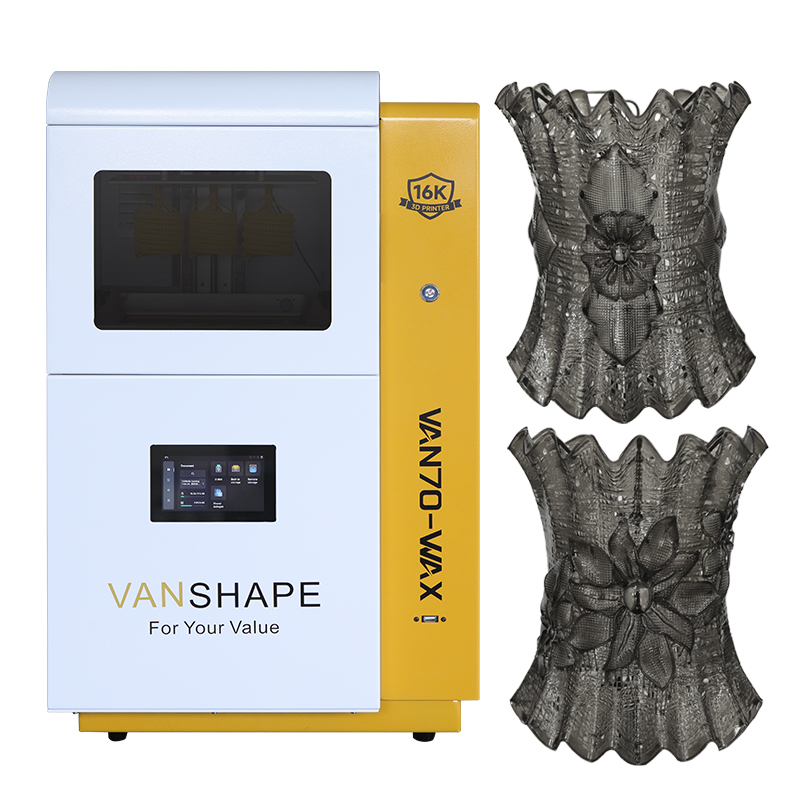 High precision 16K photopolymerization 3D printer for jewelry design and 3D printing production