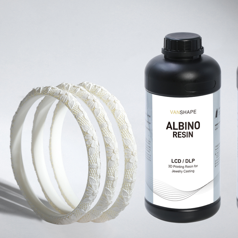 Vanshape ALBINO resin For LCD/ DLP 3D Printer High Accuracy Liquid Photopolymer Resin