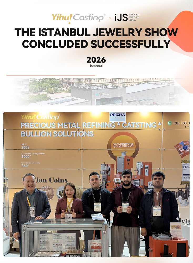 Yihui Casting 2026 JS Istanbul Jewelry Exhibition has come to a successful conclusion!!!