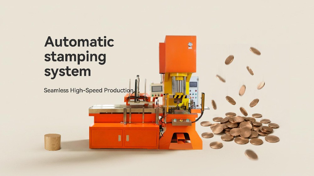 Full Automatic Hydraulic Press Production Line | Yihui Casting Precious Metal Forming Machine Video