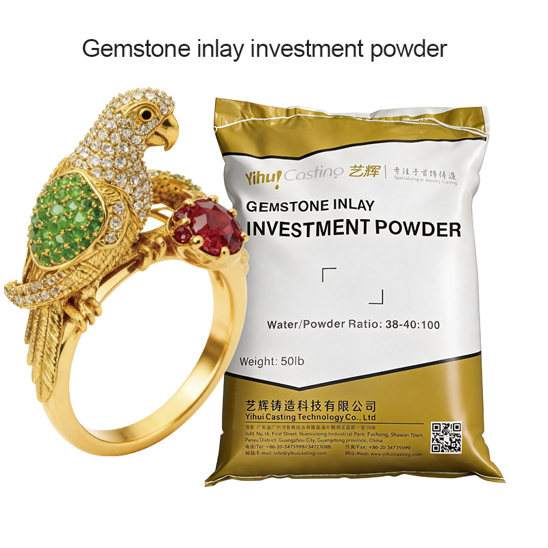 Yihui Casting Wax Setting Investment Powder For Jewelry Stone Casting
