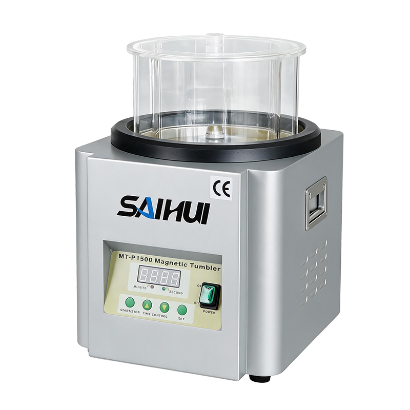 Yihui Casting PO2500 Magnetic Polishing Machine | Ultra-High Capacity Precious Metal Deburring & Mirror Finishing Equipment for Jewelry
